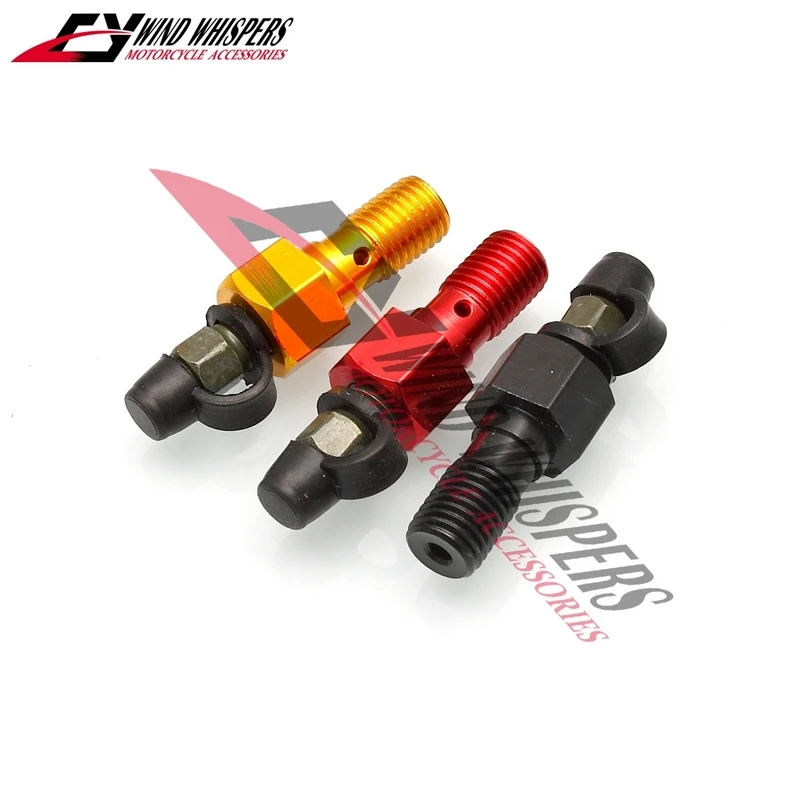 10mm 1.25 Universal Motorcycle Master cylinder Bleed Exhaust air Screw