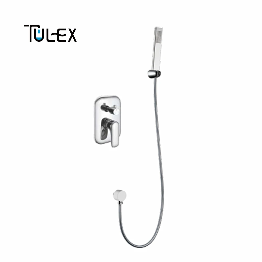 TULEX насадка для душа, аксессуары для душа, Круглая ванная комната, настенный соединитель, латунный корпус, кронштейн для ванной комнаты