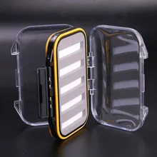 Прочный ABS пластиковый пенопластовый рыболовный инструмент для приманки крючок чехол для хранения Чехол Коробка водонепроницаемые аксессуары для рыбной ловли FMS19