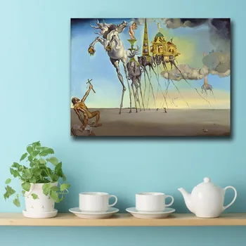 

Salvador-dali-Surrealism is a seductive picture Canvas Painting For Living Room Home Decoration Oil Painting On Canvas Wall Art