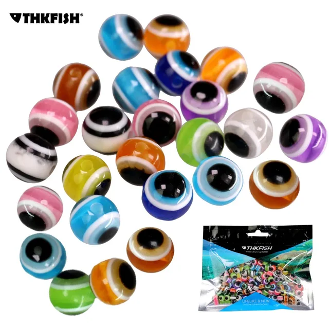 Buy 200Pcs/Set Fish Eye Fishing Bead Carolina Rig