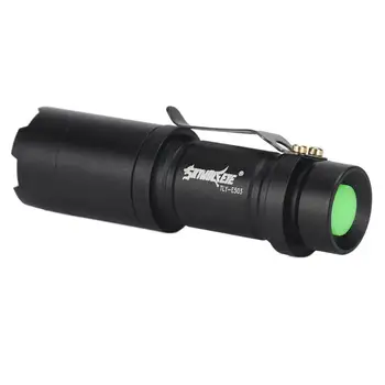 

Skywolfeye Mini Torch Flashlight XPE Linterna LED Torch Light Portable Black AA/14500 Battery Flashlight