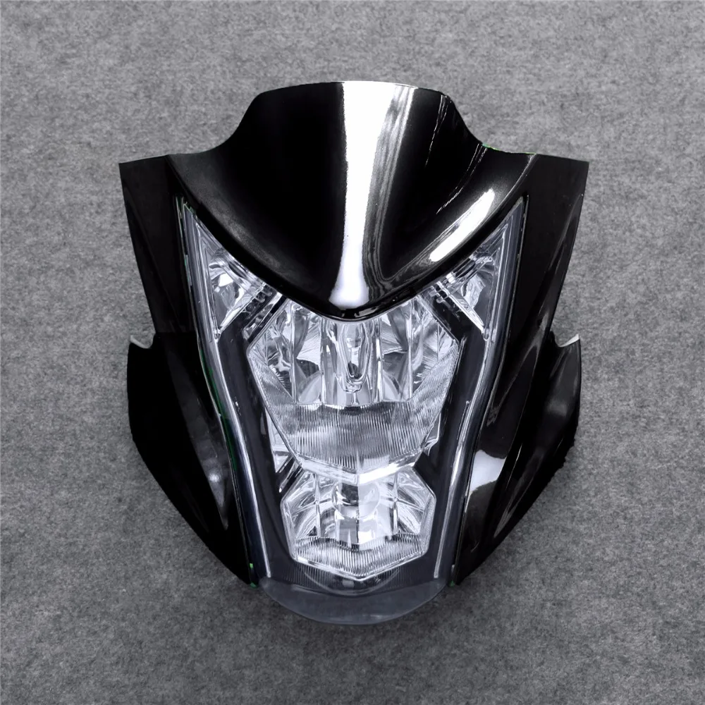 Headlight Assembly Headlamp Light House Fairing Fit For Kawasaki ER6N
