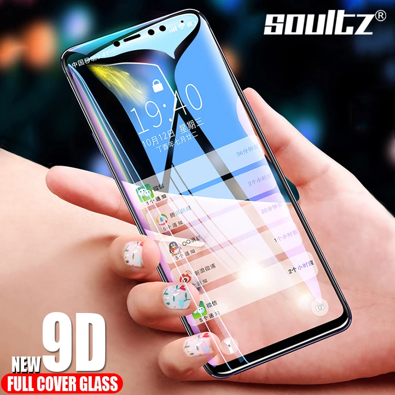 Защитное стекло Soultz 9D для Xiaomi Redmi Note 5 6 Pro 4X 7 Защита экрана Plus 6A закаленное |