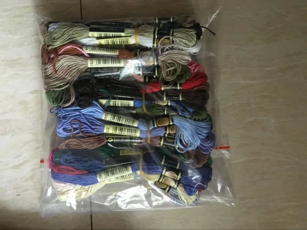 

JCS Similar DMC cxc Thread 1 Lot=447 Skeins CHOOSE YOUR COLOR Cross Stitch Thread Floss Worldwide, cross stitch sets.