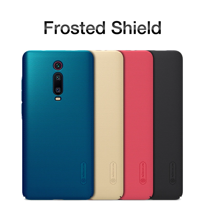 

Xiaomi redmi K20 Case redmi K20 pro Cover NILLKIN Super Frosted Shield Matte PC back cover case gift phone holder