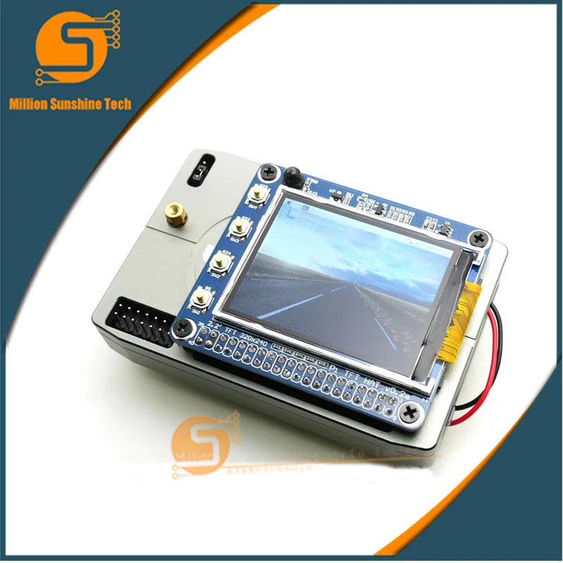 

Raspberry Pi Computing Module CM3 Lite backplane CNC aluminum Shell support battery expansion board