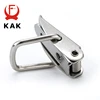 KAK J107 Hasp Lock Hardware Cabinet Boxes Spring Loaded Latch Catch Toggle 46*21 Steel Hasp For Sliding Door Hardware Window ► Photo 3/6