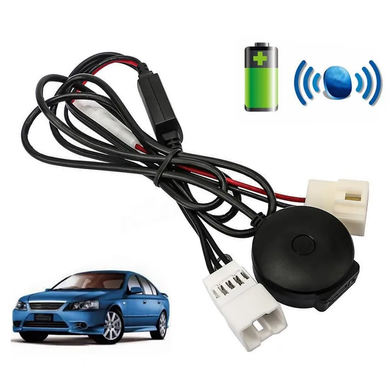 JXLCLYL Car Stereo Radio Music Aux Adapter Bluetooth Cable Harness For Ford Falcon