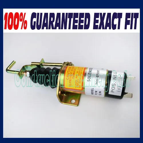 Fuel Shut down solenoid ,Diesel Stop Solenoid 366-07197 Synchro Start 1502 12V SA-3405-T,SA-3405T Fuel Shut down solenoid ,Diesel Stop Solenoid 366-07197 Synchro Start 1502 12V SA-3405-T,SA-3405T