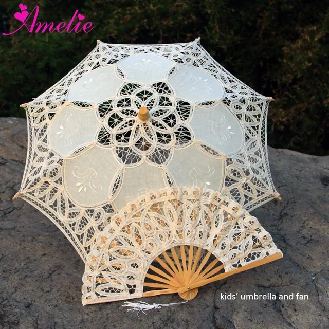 Embroidery Lace Lace Umbrella Handmade - Wedding Lace - Aliexpress