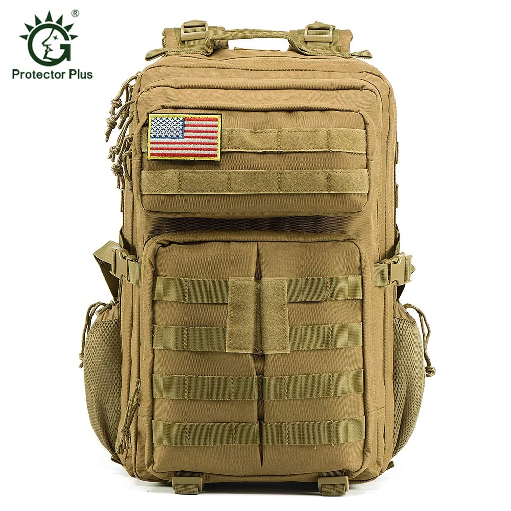 

Outdoor 40L Military Tactical Backpack Army Rucksacks 3 Day Assault Pack Combat Molle Backpack for Hunting Trekking Camping Bag