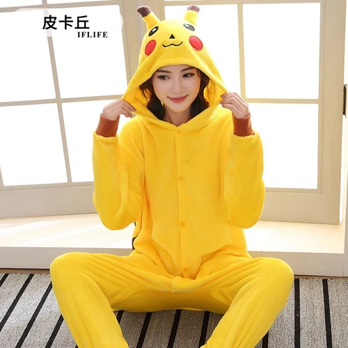 Животные костюм единорога для взрослых девочек Onesie Фланелевая пижама «Человек-паук», «панда» для Хэллоуина Для женщин аниме Маскировка цельный костюм - Цвет: Золотой