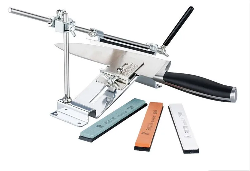 Knife Sharpener Professional Sharpening System 1 Set Sharpening Stones