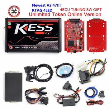 

Newst Online EU Red Ktag K TAG V7.020 KESS V2 V5.017 SW V2.23 V2.47 Master ECU Chip Tuning Tool K-TAG 7.020 Online Operate