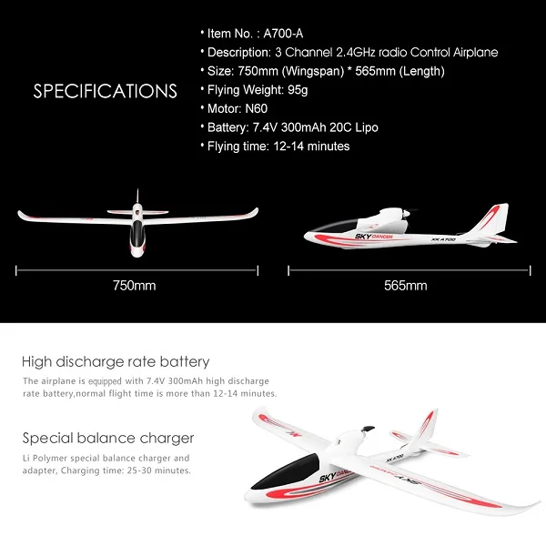 XK_A700_Sky_Dancer_RC_Airplane_EPO_RTF_Drone_2.4G_3CH_750mm_Wingspan_Fixed-wing_Compatible_with_S-FHSS_10