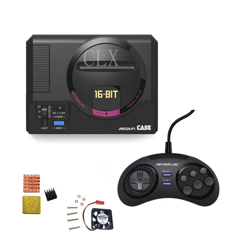 Чехол Retroflag MEGAPi/Функциональная кнопка игрового контроллера для Raspberry Pi 3 B Plus (3B +) /