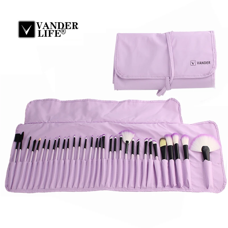 Vander 32Pcs Makeup Brushes set Professional Cosmetic with Make-up Brush Bag For Foundation Brush Beauty Tools pincel maquiagem (3)