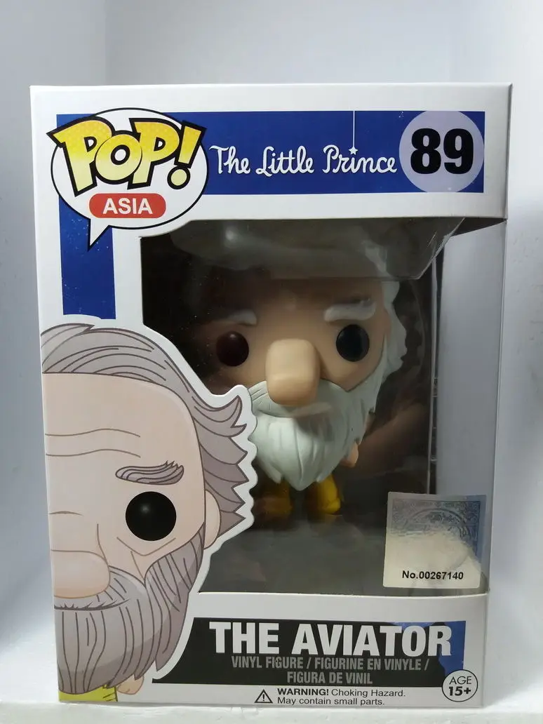 Funko pop редкая официальная Азия Маленький принц Авиатор #89 виниловая экшн фигурка