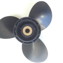 free shipping 9 1/4x12 For 8-20HP for Suzuki aluminium propellers 10 teeth outboard boat motors marine propeller propellers