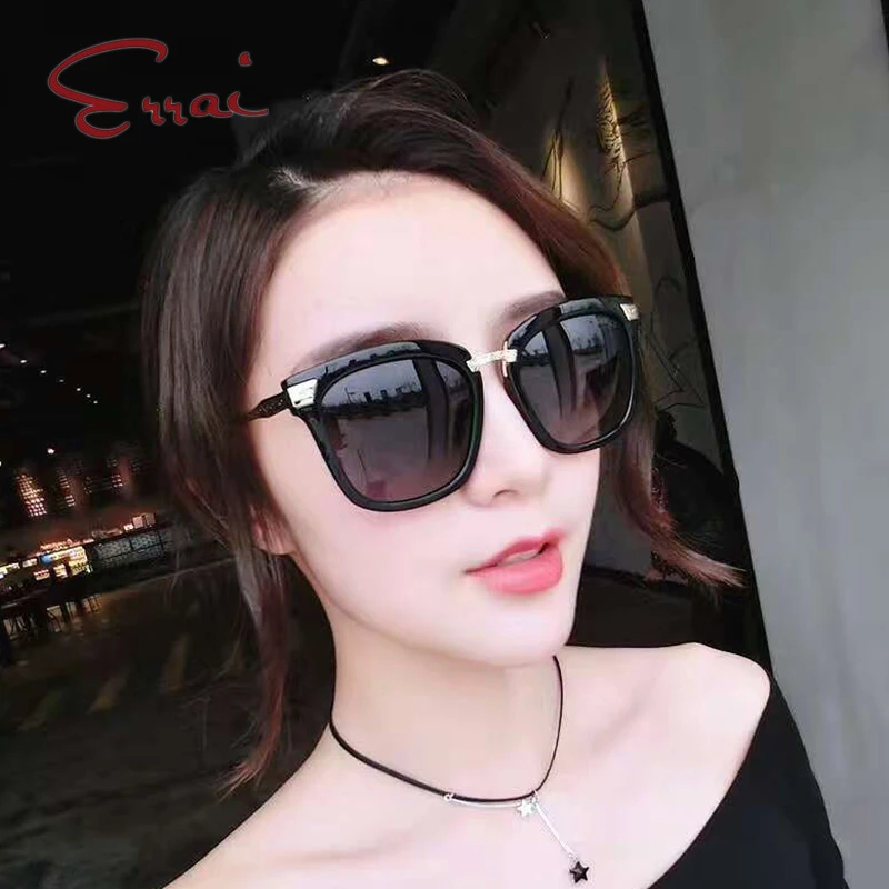

ERRAI Gafas de sol Eyewear for Women Leopard Translucent Polarized 6 Color Brand Designer Goggles Ray Bain Sunglasses Women