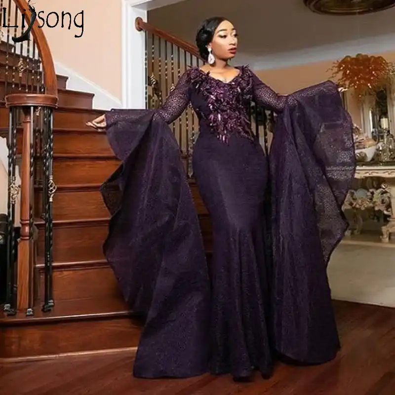 plus size mermaid prom dresses 2019