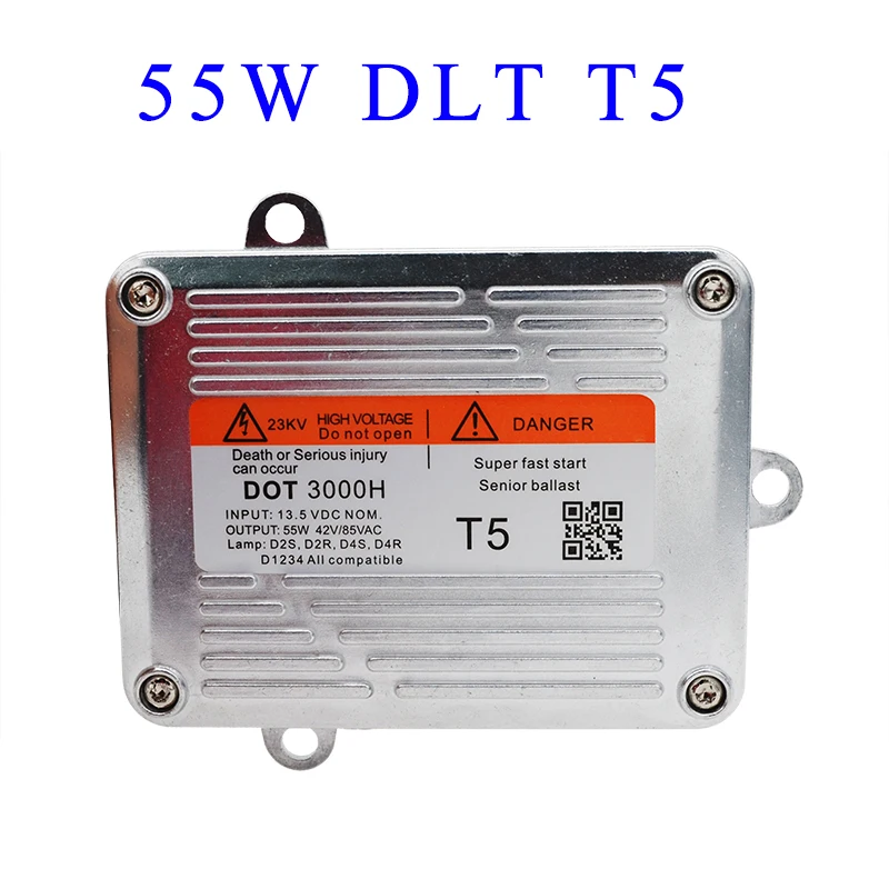 Комплект ксеноновых фар премиум класса 55 Вт DLT H7 HID 5500K быстрая яркость H1 H3 H11 9005 9006