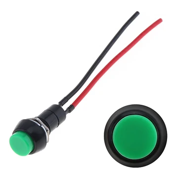 

12V-24V 5A Universal No Lock Switch Motorcycle Handlebar Switch ON-OFF Button Headlight No Lock Switch for Motorbike