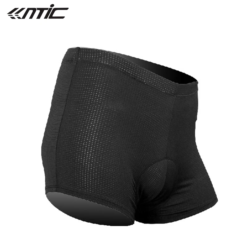 

SANTIC Men's Outdoor Sportswear Running Shorts Compression 3D DOBY Padded Underpants Hipster Underwear Gym Fitness Cycling Short