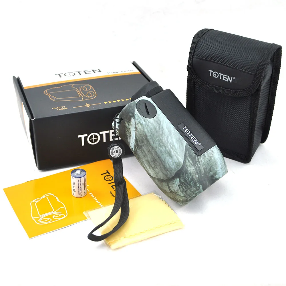 TOTEN 6x25CZ 600 м телескоп дальномер эргономичный дизайн лазерный Монокуляр для