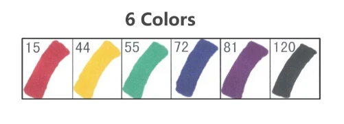 Профессиональный набор маркеров на спиртовой основе - Цвет: 6 COLORS