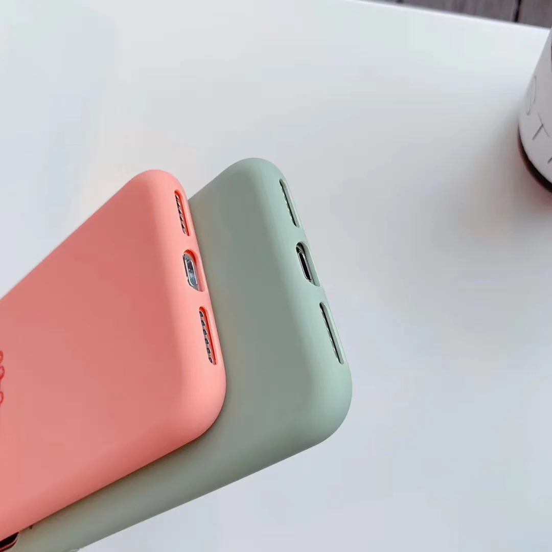 Милый 3D чехол для Apple iPhone 8, 7 Plus, 11, XR Pro, XS Max, милый мягкий чехол для телефона