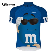 M&M BLUE Cycling Jerseys 2017 Pro Ropa Ciclismo Captain Cycling Clothing Quick-Dry Bike Bicycle Jerseys maillot ciclismo 6526