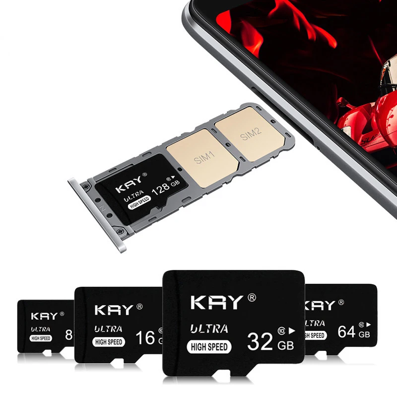 KRY Memory Card 32 GB 8GB 16GB 64GB 128GB CLASS 10 tf memory Cards C6 Microsd 5