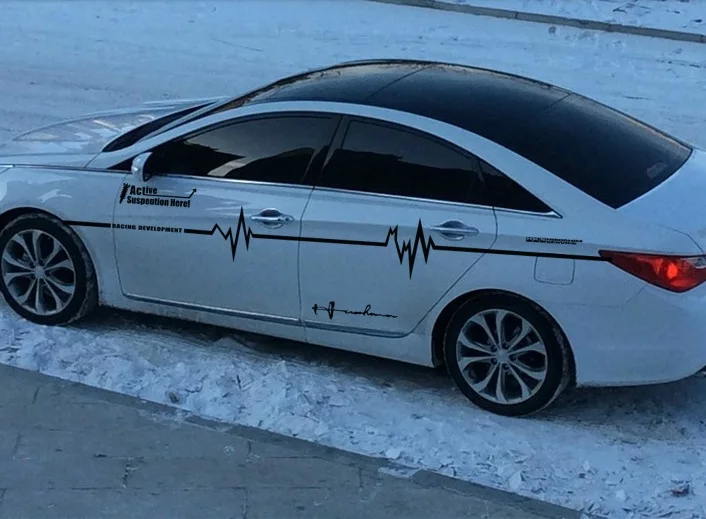 Diy Disesuaikan Sticker Mobil Styling Decal Tahan Air Penutup