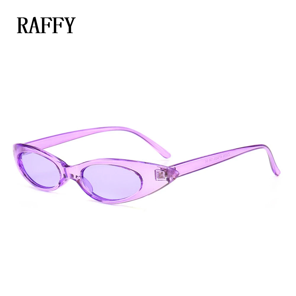 RAFFY Мода кошачий глаз солнцезащитные очки Для женщин прозрачные капли для ретро