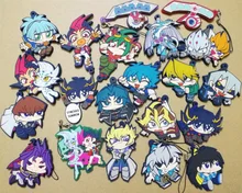 Mixte 10 pièces/ensemble Yu-gi-oh! ARCV ZEXAL Cosplay Yugioh figurines Yugi Muto ,Seto Kaiba,Ryo Bakura porte-clés pendentif jouets