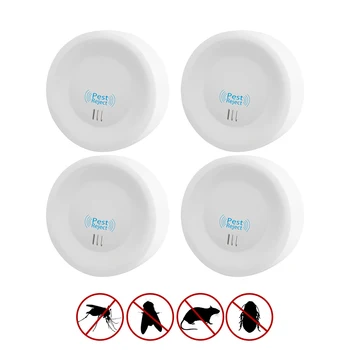 

Household Electronic Ultrasonic Mosquito Repellent Rodent Insect Repellent Blasting Device Plug-In Insect Repeller Indoor