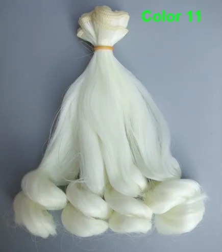 18 см качественные высокотемпературные кукольные парики 1/3 1/4 1/6 BJD SD AD diy кукольные волосы для куклы blyth
