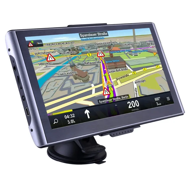 Luturadar 7 inch HD Car GPS Navigation Bluetooth Capacitive Touch