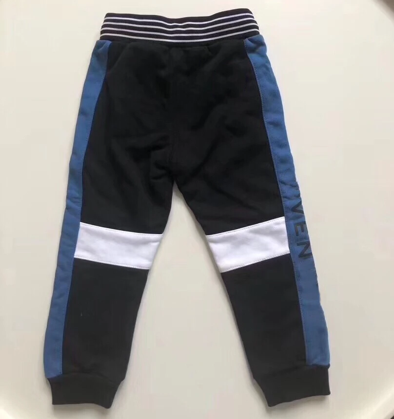 

High-end Customized 90-160cm autumn Boys casual sports pants cotton soft kids mix colors trousers for child