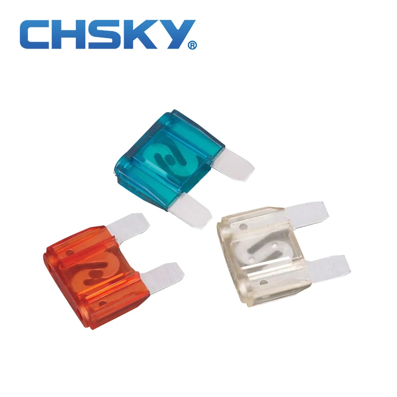 

CHSKY FREE SHIPPING 21PCS PC shell with the high quality zinc alloy chip,30-100A12V Maxi Auto fuse,S-29