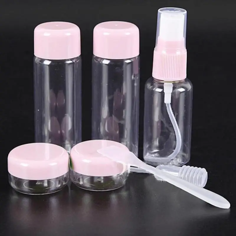 Portable Travel Cosmetics Bottles Set Mini Empty Bottle Set Skin Care