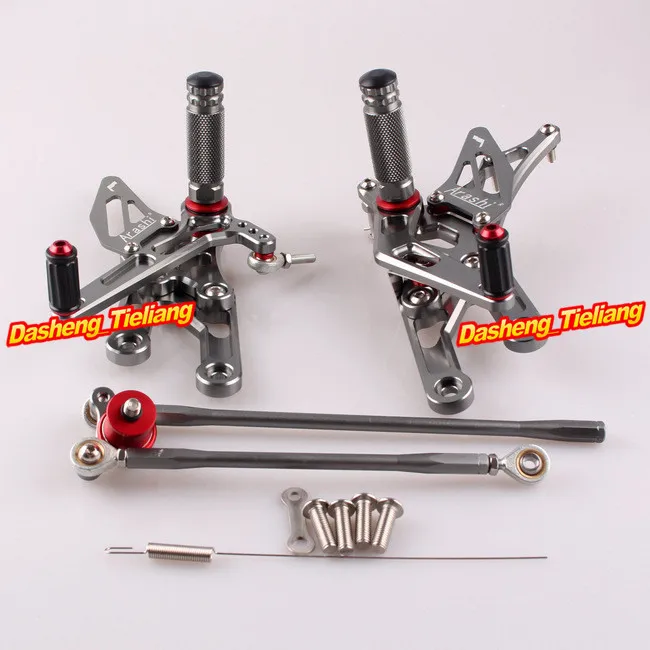 CNC регулируемый задний Набор подножки для Honda CBR 1000 RR 2004 2005 2006 2007 и CBR600RR 2003-2006 |