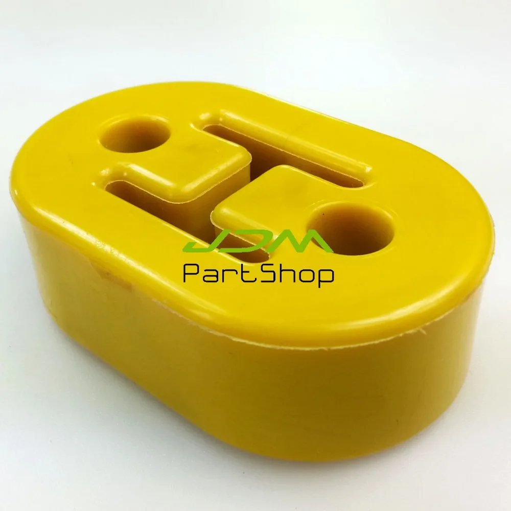 Yellow 8mm EXHAUST MUFFLER POLY URETHANE HANGER for AUDI BMW NISSAN