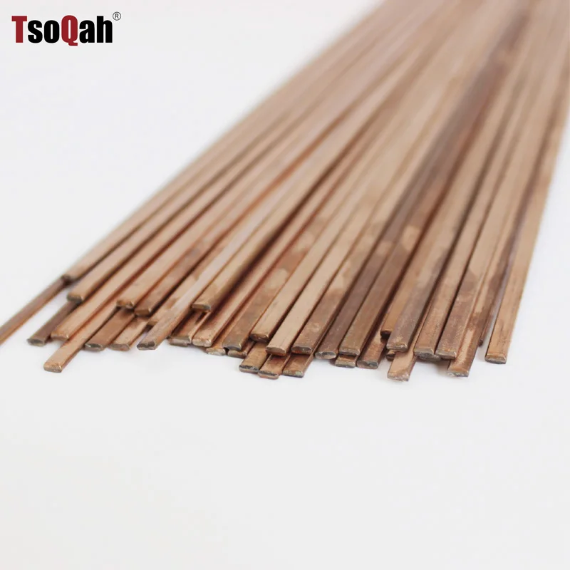 

Flat 1.3x3.2x250mm BCuP93 Copper Phosphorous Brazing/Welding Rods