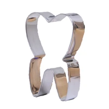 1 шт./лот зуб печенья резак из нержавеющей стали кухонный аксессуар шоколад для выпечки печенье Украшение торта фонданта инструменты