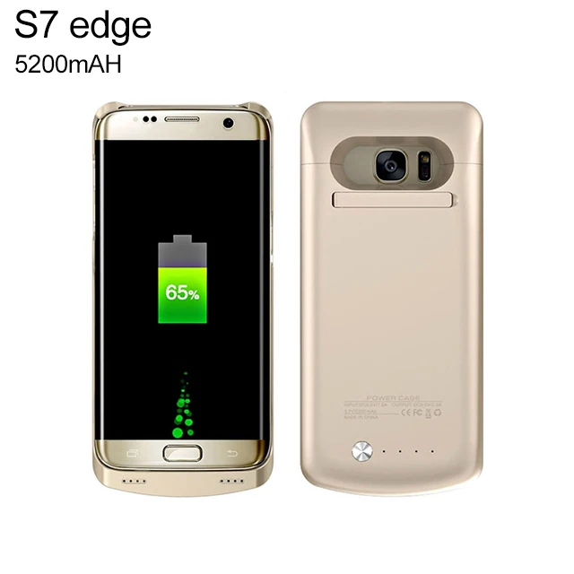 Чехол power Bank для samsung Galaxy S6, S6edge, S7 Edge, зарядное устройство, беспроводной чехол power Bank, G9200, G9250, G9300, G9350, чехол power Bank - Цвет: S7 EDGE