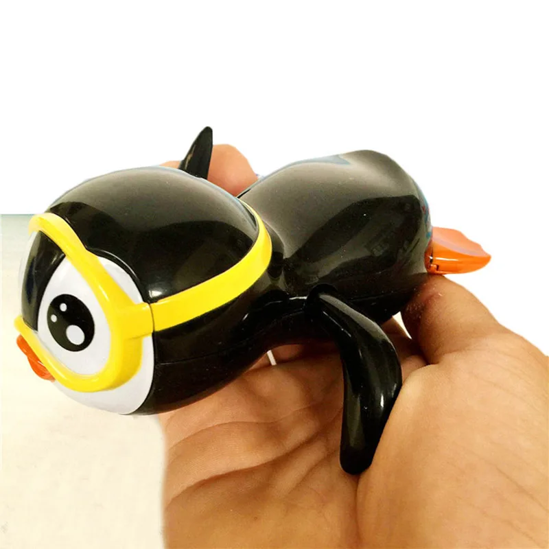 

Cute Penguin Clockwork Wind Up Toy Funny Baby Swim Baby Bath Toys Educational Toys Children Bathtime Classic Toy