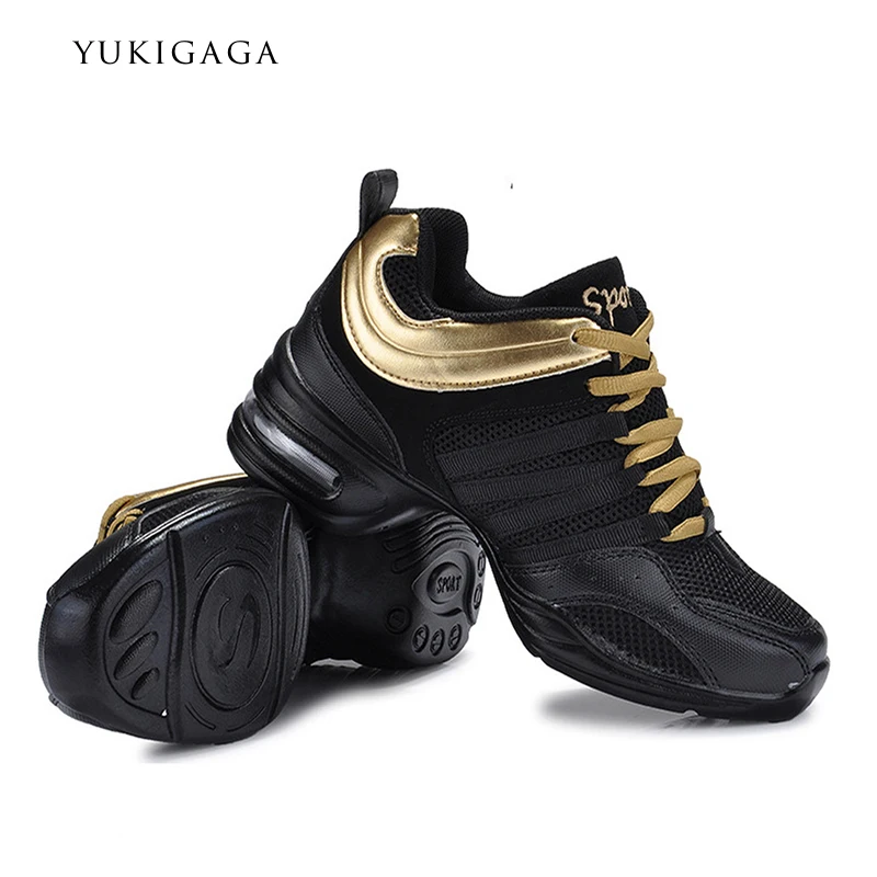 

2019 Dance Sneakers for Adults and children Modern Practice Dance Shoes Girls Flexible Jazz Hip Hop Shoes Fitness